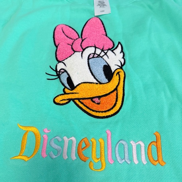 Disney Teal Crewneck Sweatshirt - Picture 3 of 15